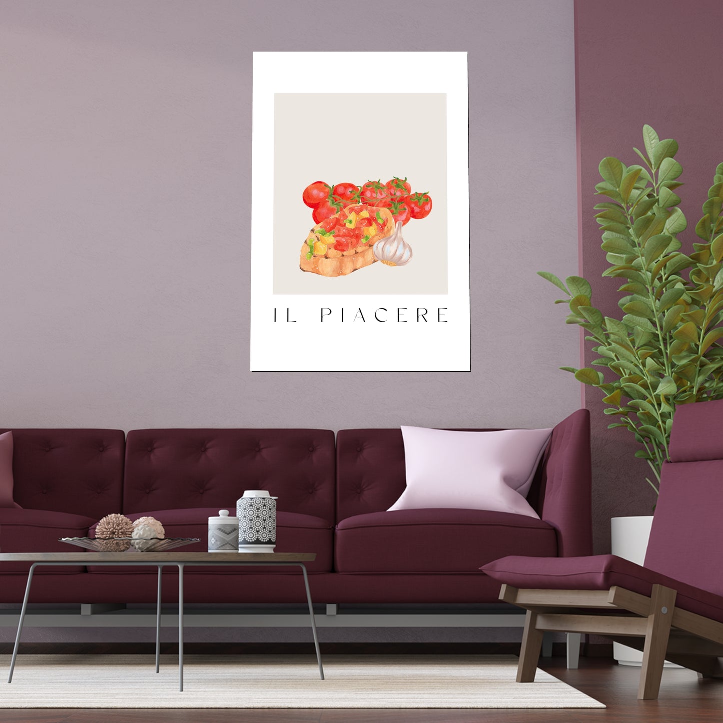 La Bruschetta - Acquarelli Italian Bruschetta Poster