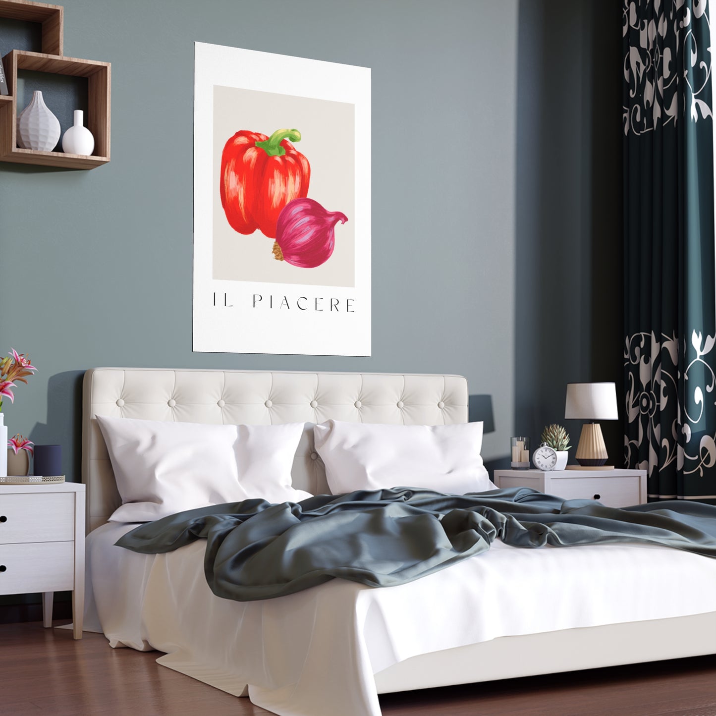 La verdura - Acquarelli Italian Vegetables Poster